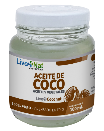 Aceite de Coco - Cien por Cien Natural
